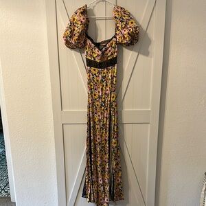 Floral Puff Sleeve Dress